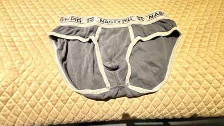 Nasty Pig Men’s Briefs – Large – Black Cotton Stretch Underwear