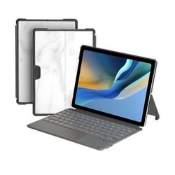 Keyboard Case for Surface Go - Ultra-Slim Portable Wireless Keyboard with Touchpad - Grey