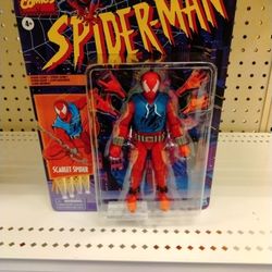 Marvel Legends Spiderman Classics Retro Series. Scarlet Spider 