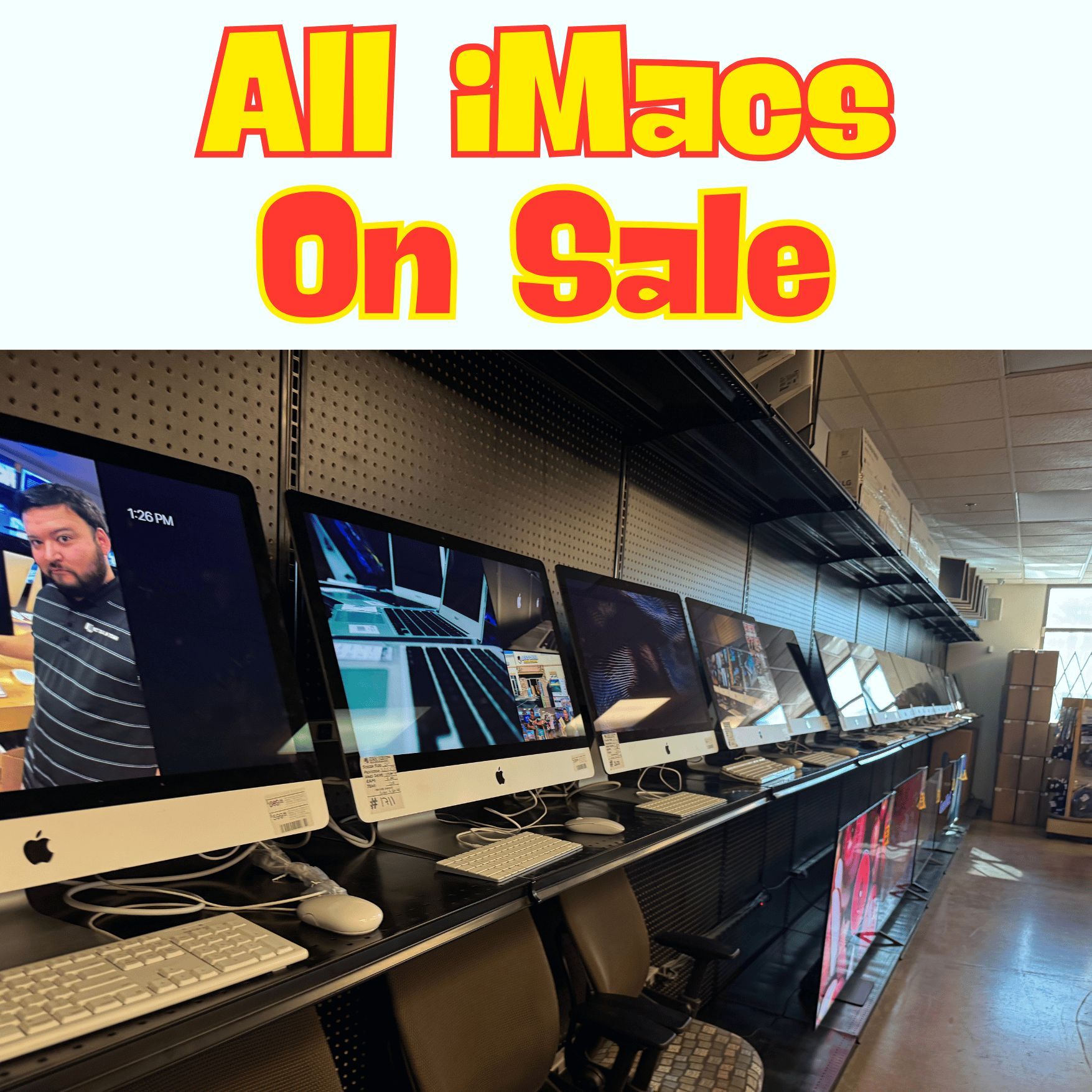 Apple iMac Desktop Computers - ON SALE - MacBook Madness in Las Vegas
