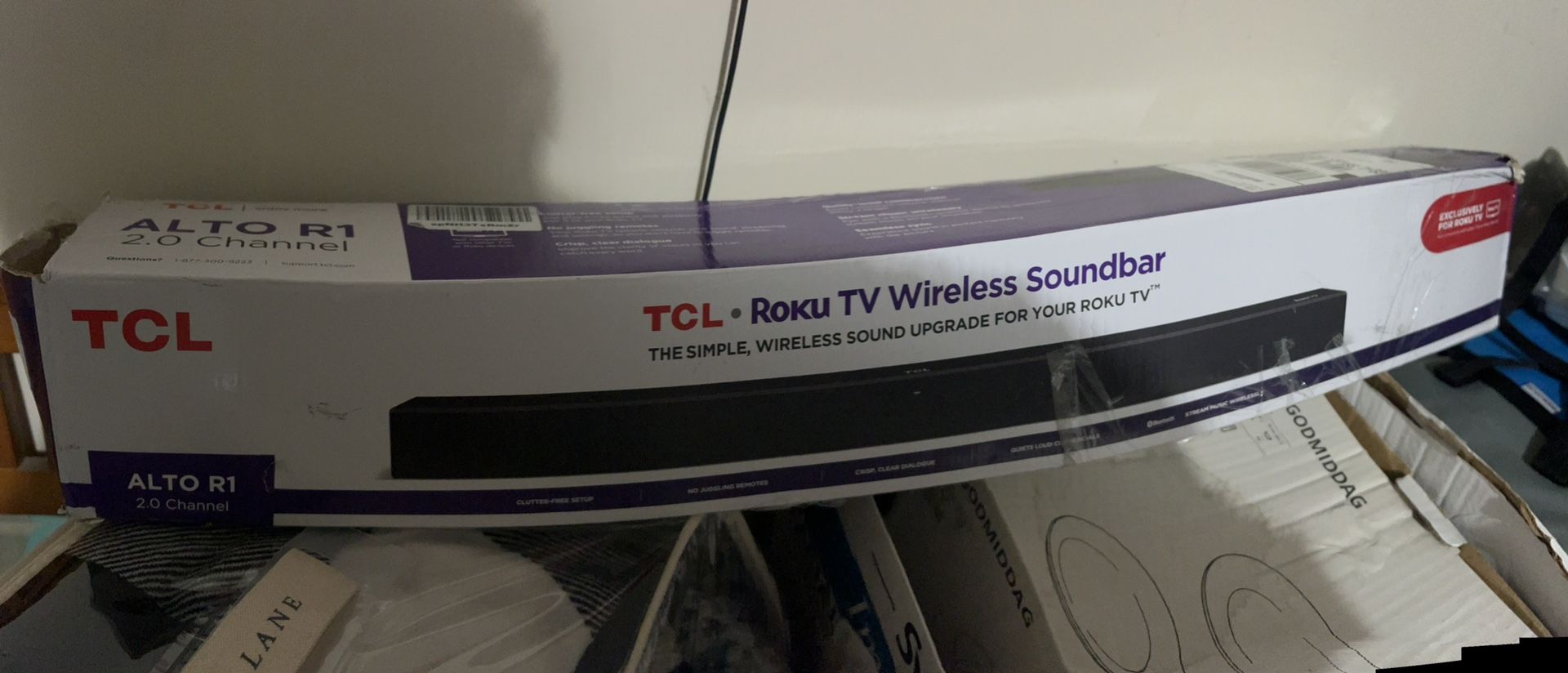 Tlc Roku Tv Wireless Sound Bar for Sale in North Las Vegas, NV - OfferUp
