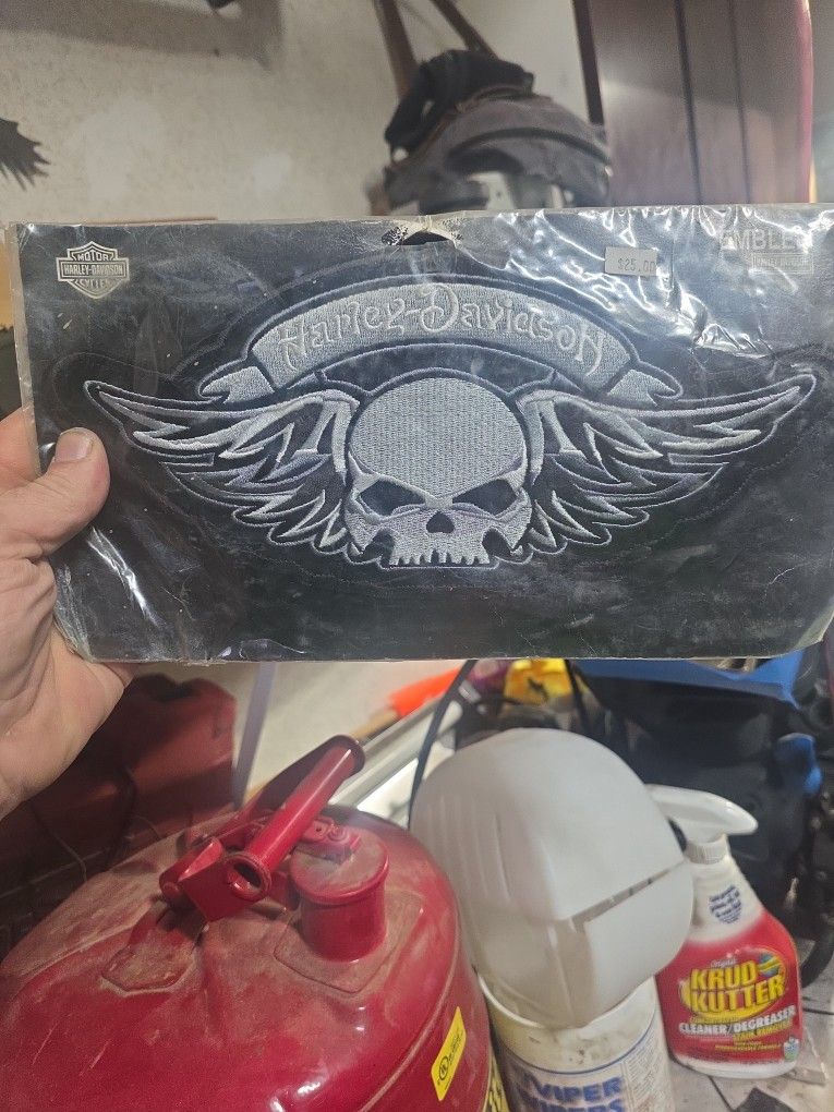 Harley Davidson Sew On Patch