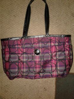 Coach diaper bag