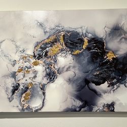 Abstract Wall Art Break In The Cloud 36x24