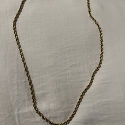 14 K Rope Diamond Cut