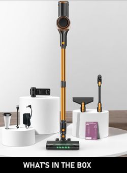 Cordless Vacuum Cleaner, 450W 45KPa Powerful Suction, 8-in-1