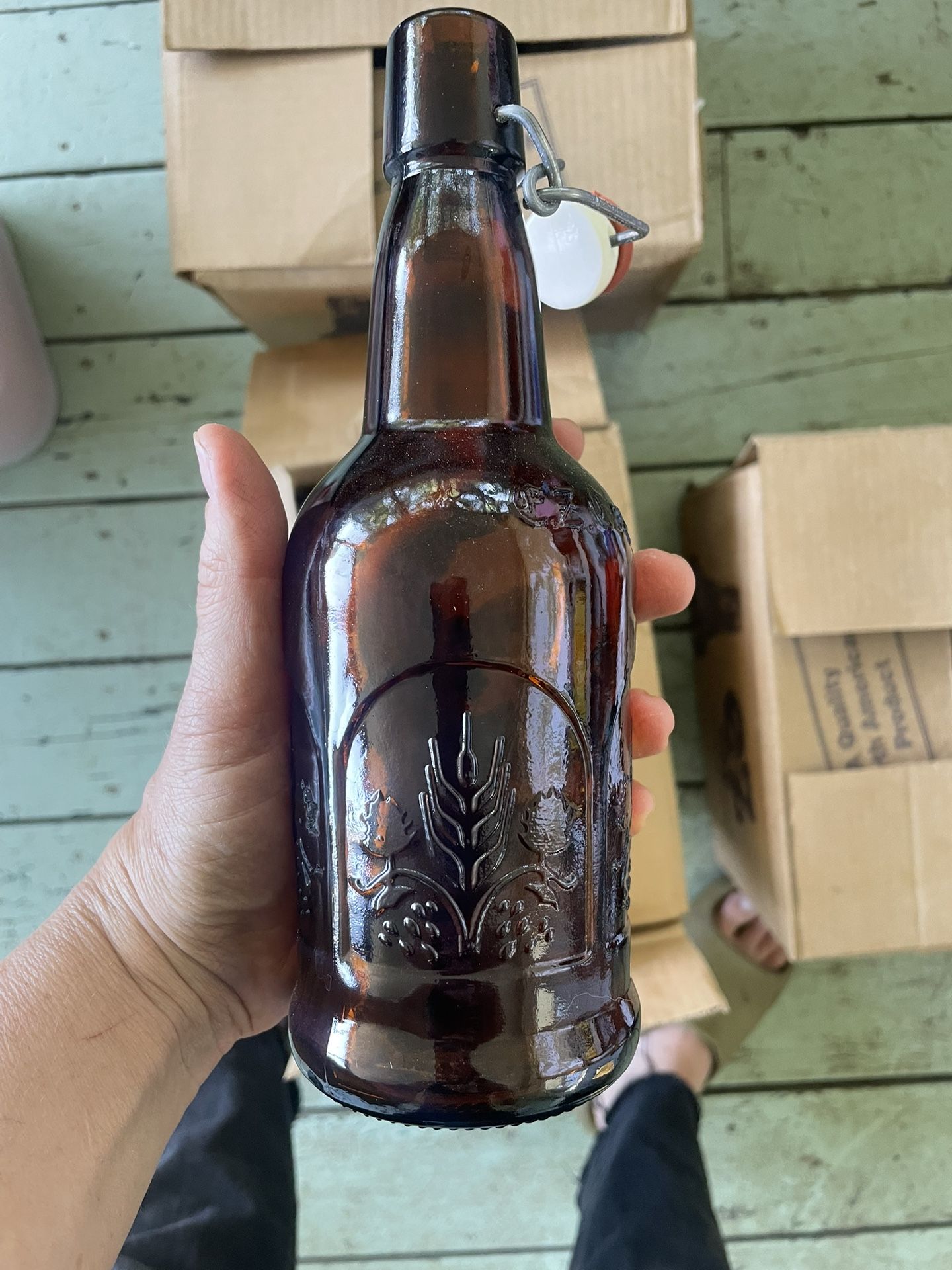 Ez Cap Flip Top Bottles 16oz - 3 Cases