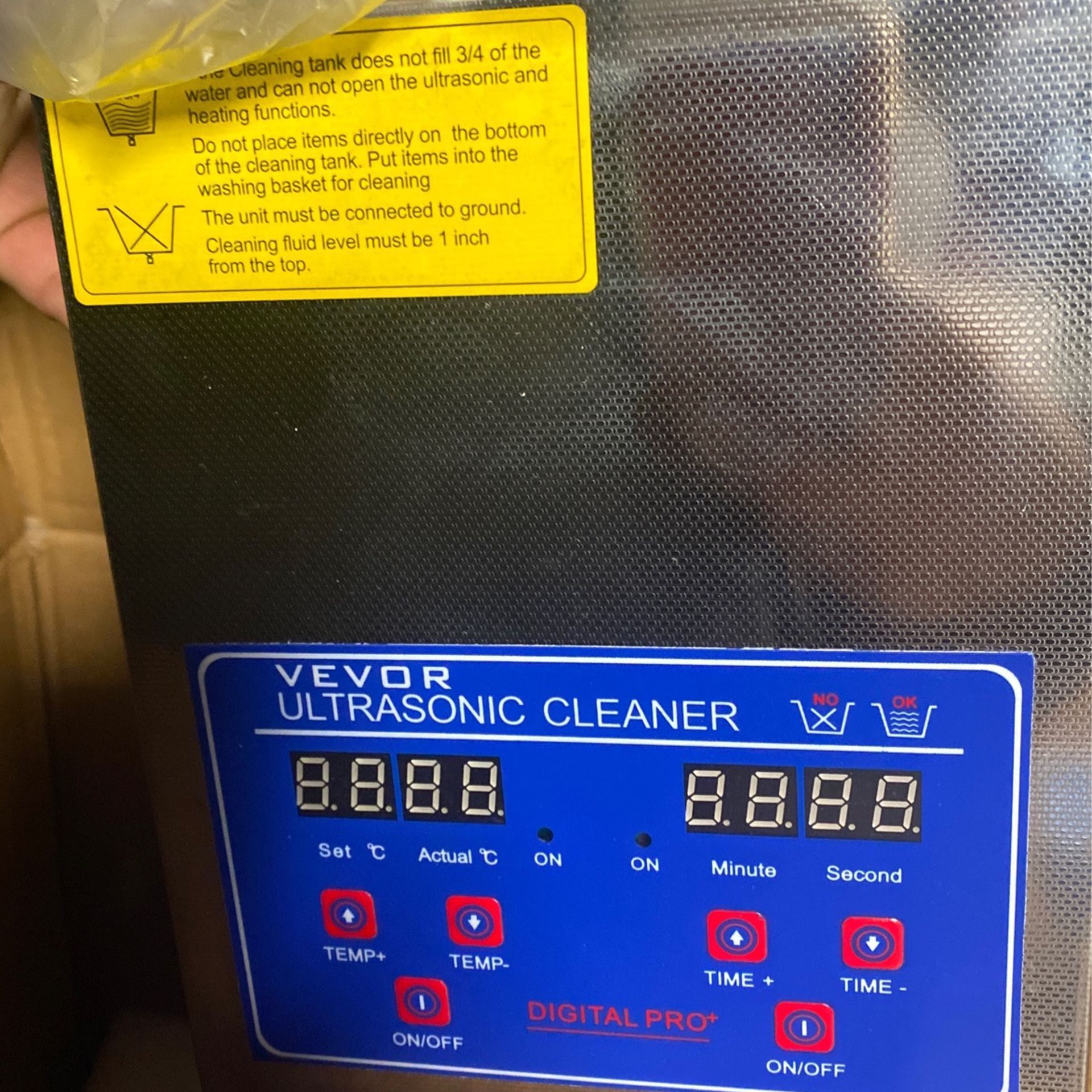 Ultrasonic Cleaner $50