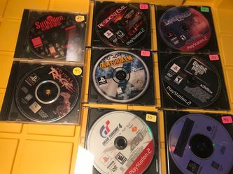 PlayStation 1 and 2 games