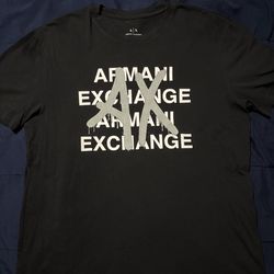 Black Armani exchange shirt