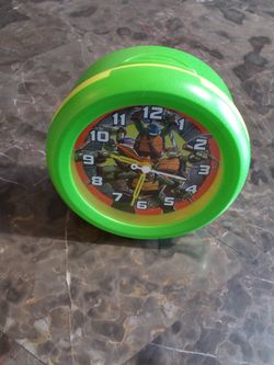 Kids Teenage Mutant Ninja Turtle Alarm Clock