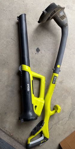 Weed wacker and blower