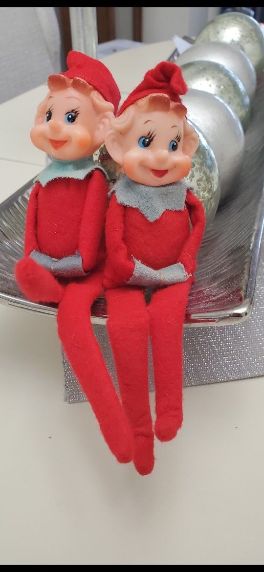 CHRISTMAS PIXIES VINTAGE 
