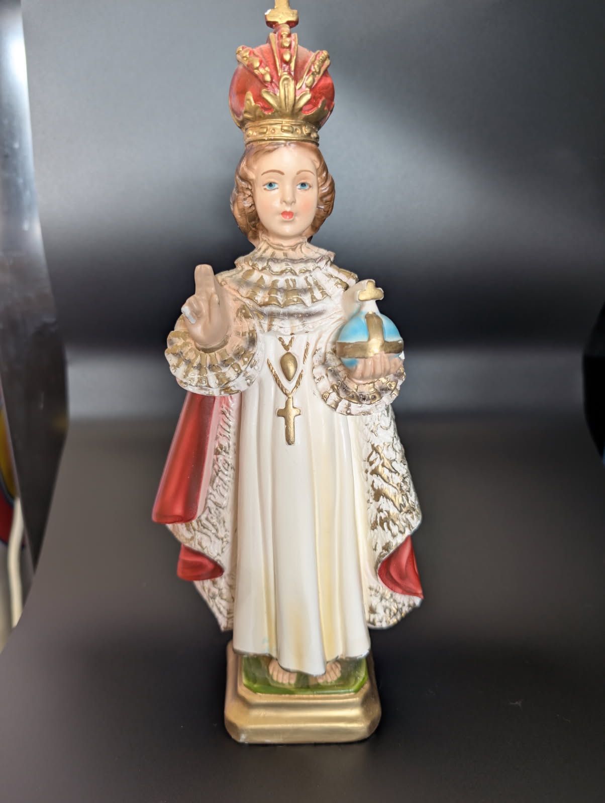 Vintage Child Of Prague Religious Statue