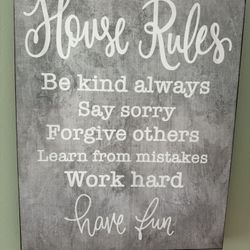 Decoration: House rules