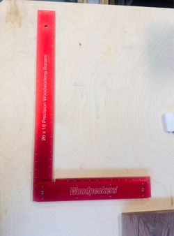 Woodpeckers 26x16 Precision Woodworking Square