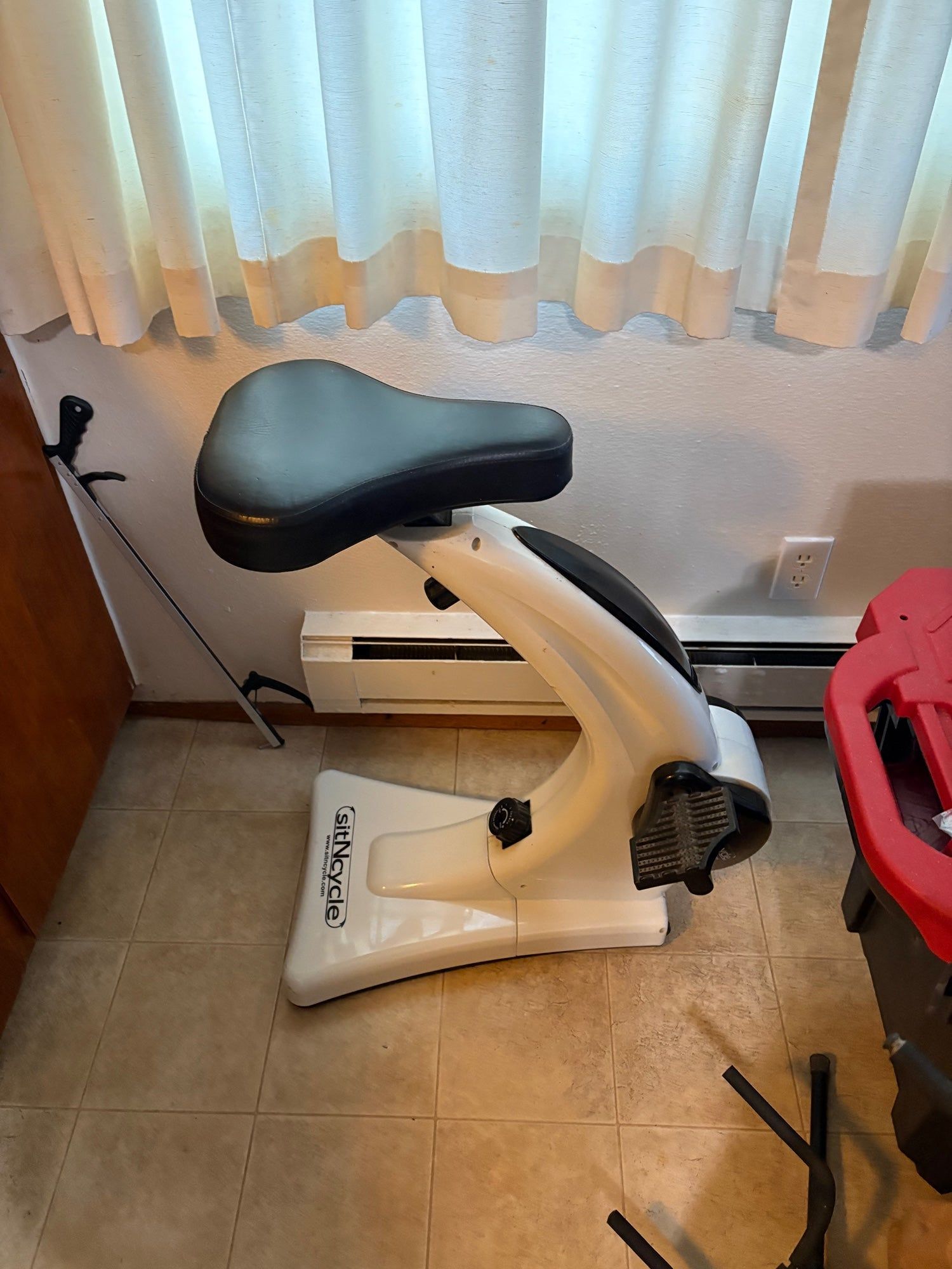 sitNcycle Compact Stationary Exercise Bike