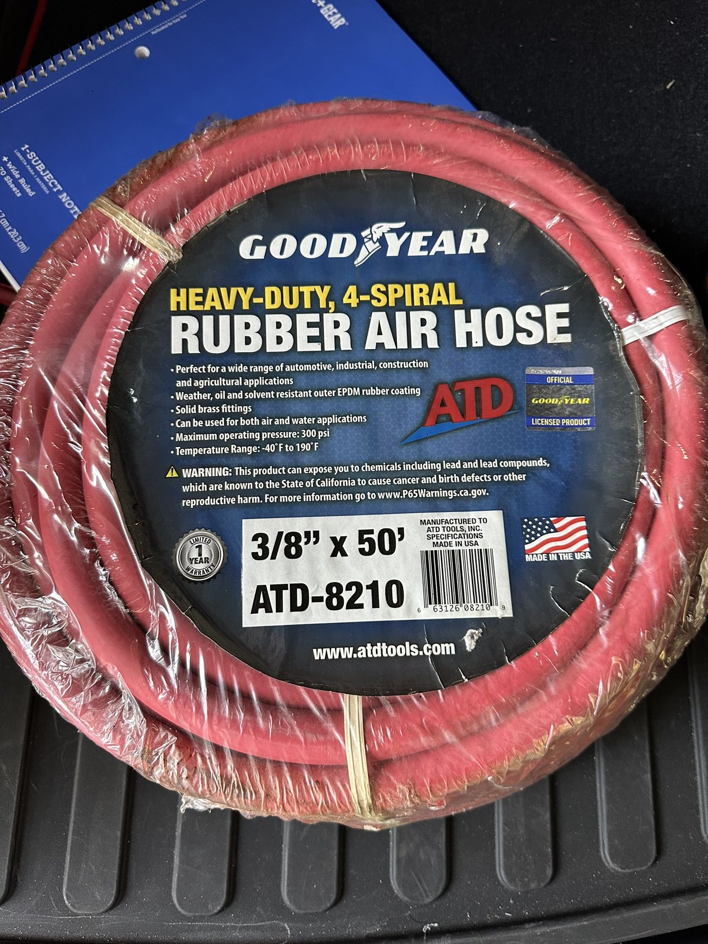 Air Hose 3/8 X50 Feet Brand New