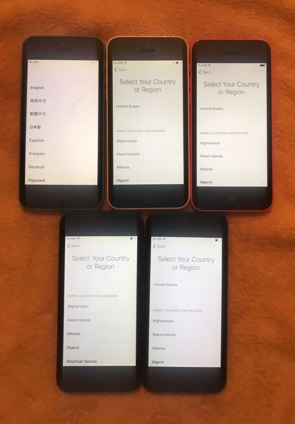 5 iCloud Locked iPhone 5