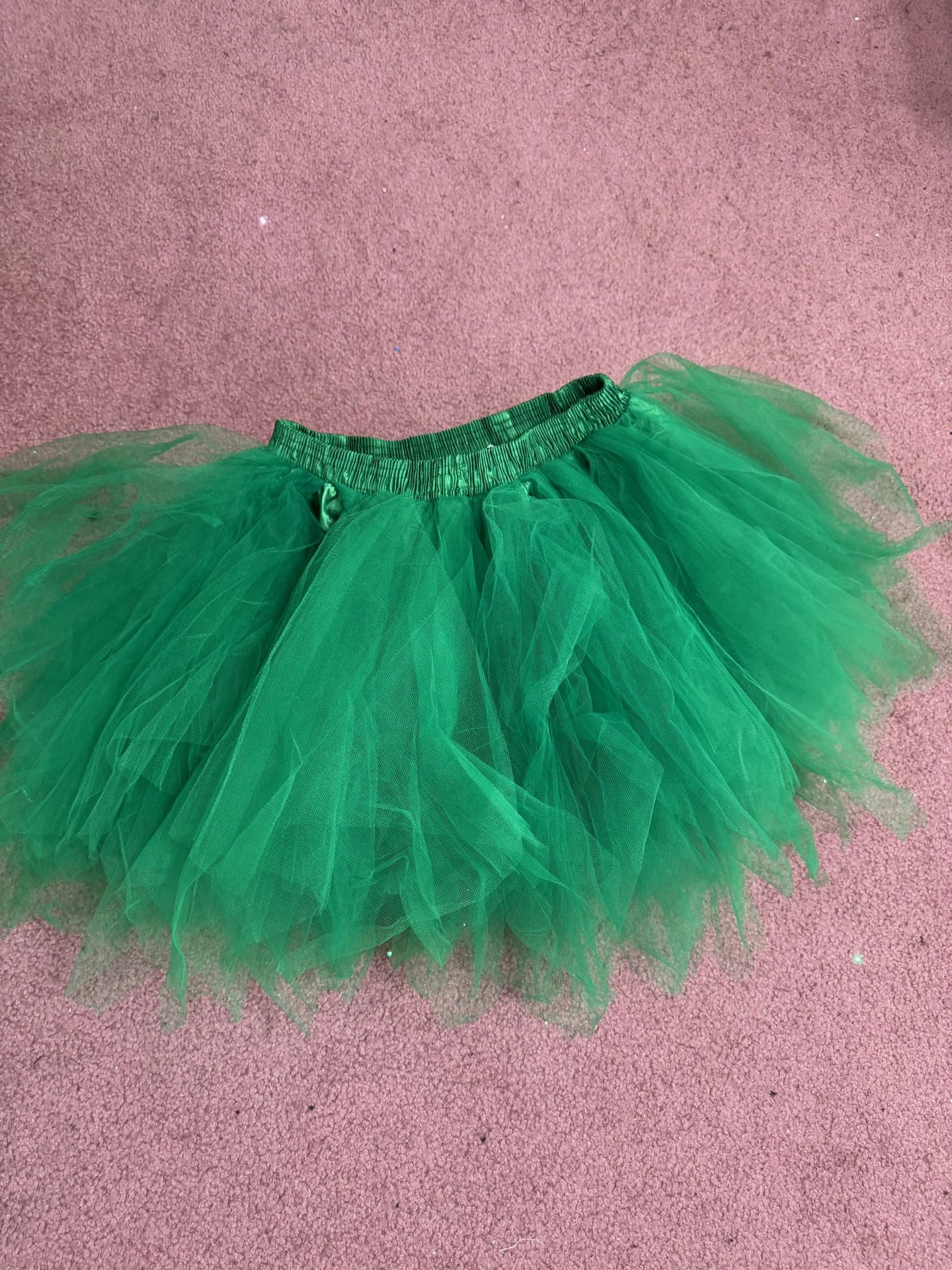 New Medium Large Green Tutu Skirt Festival Costume