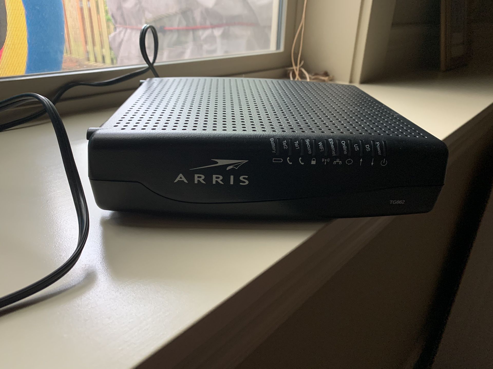 Arris TG862g xfinity DOCSIS 3.0 cable model with Wi-Fi