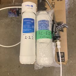 Water Filter For The Sink and One For The Fridge
