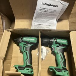 Metabo HPT 18 Volt Cordless Drill and Impact Drive set , NO battery