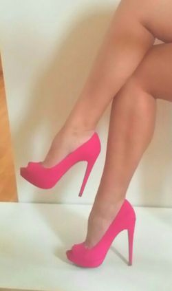 Express Heels 6 36 Pink