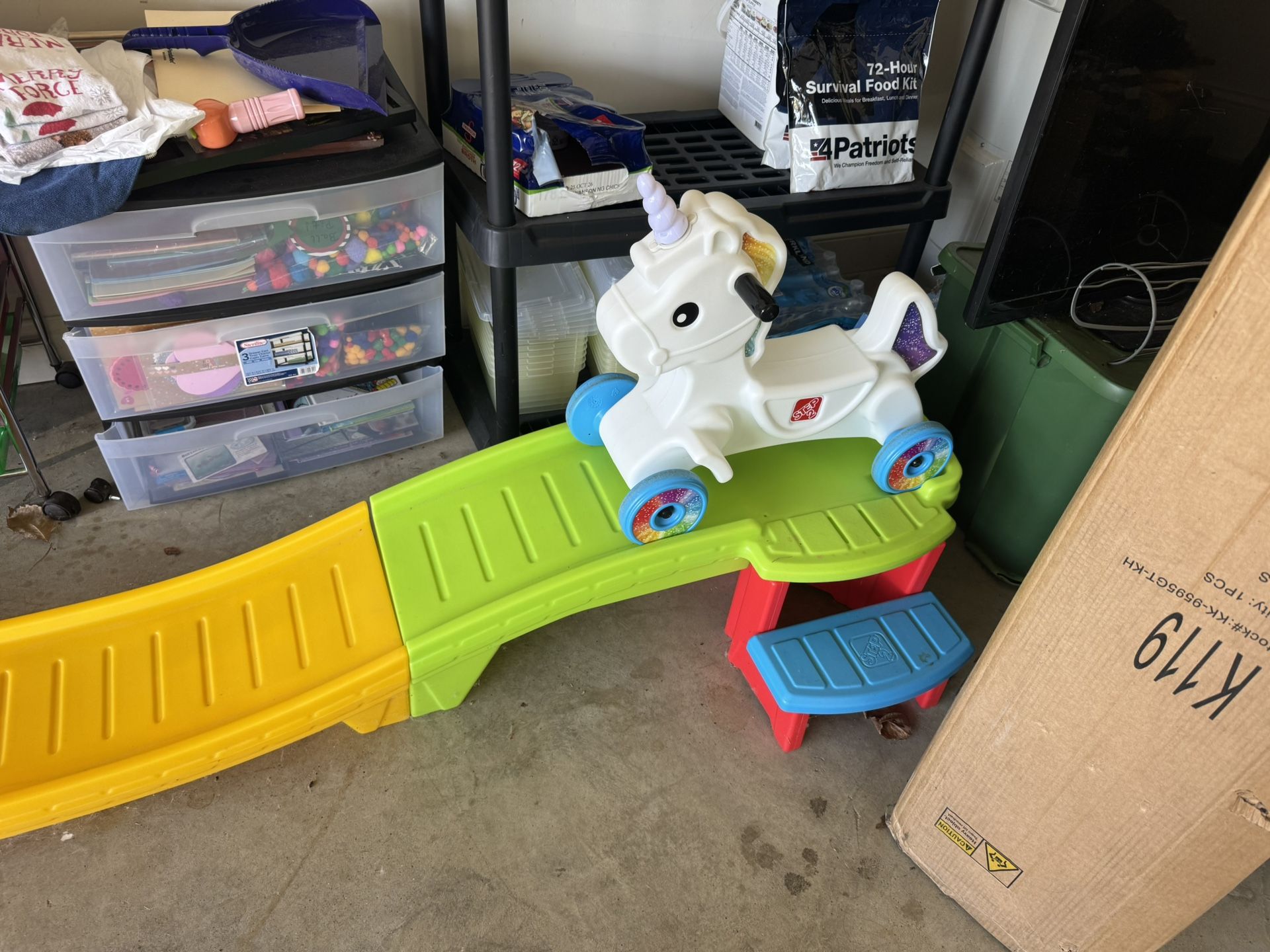 Step 2 unicorn roller coaster