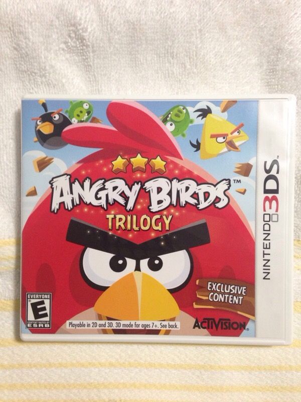Nintendo 3DS angry birds trilogy
