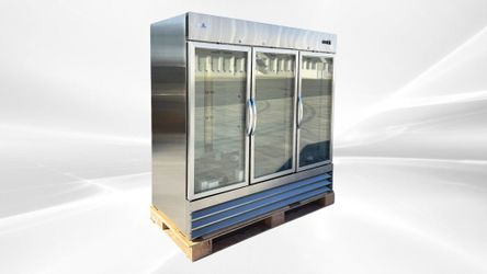 NSF 3Glass Door Stainless Steel Commercial Freezer CFD-3FFGSS