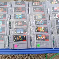 Super Nintendo Games 