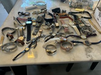 Large Collection Of Watches Most Need Batteries 43