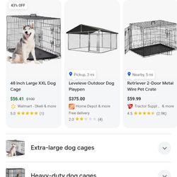 Extra Large Big Dog Cage