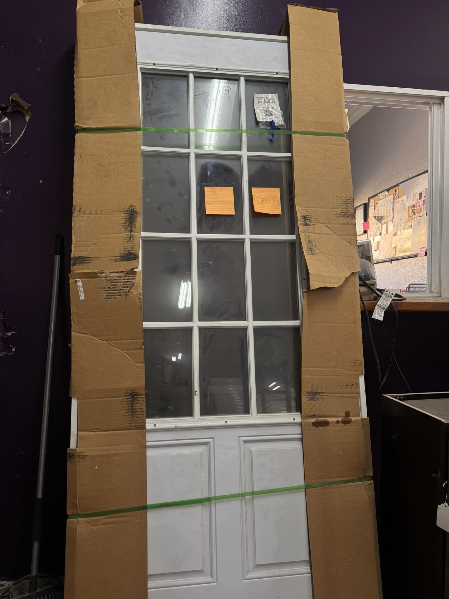 JELD WEN Glass Panel Exterior French Door New In Box