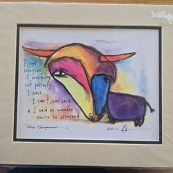 A PRINT BY ARTIST BRIAN ANDREAS