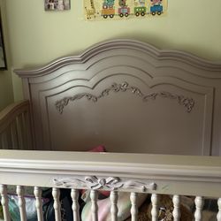 Baby Crib Pink Blush