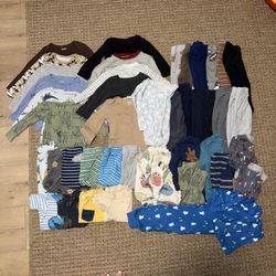 18-24 Month Toddler Boy Pajamas Bundle Lot - 40 Pieces - Great Condition