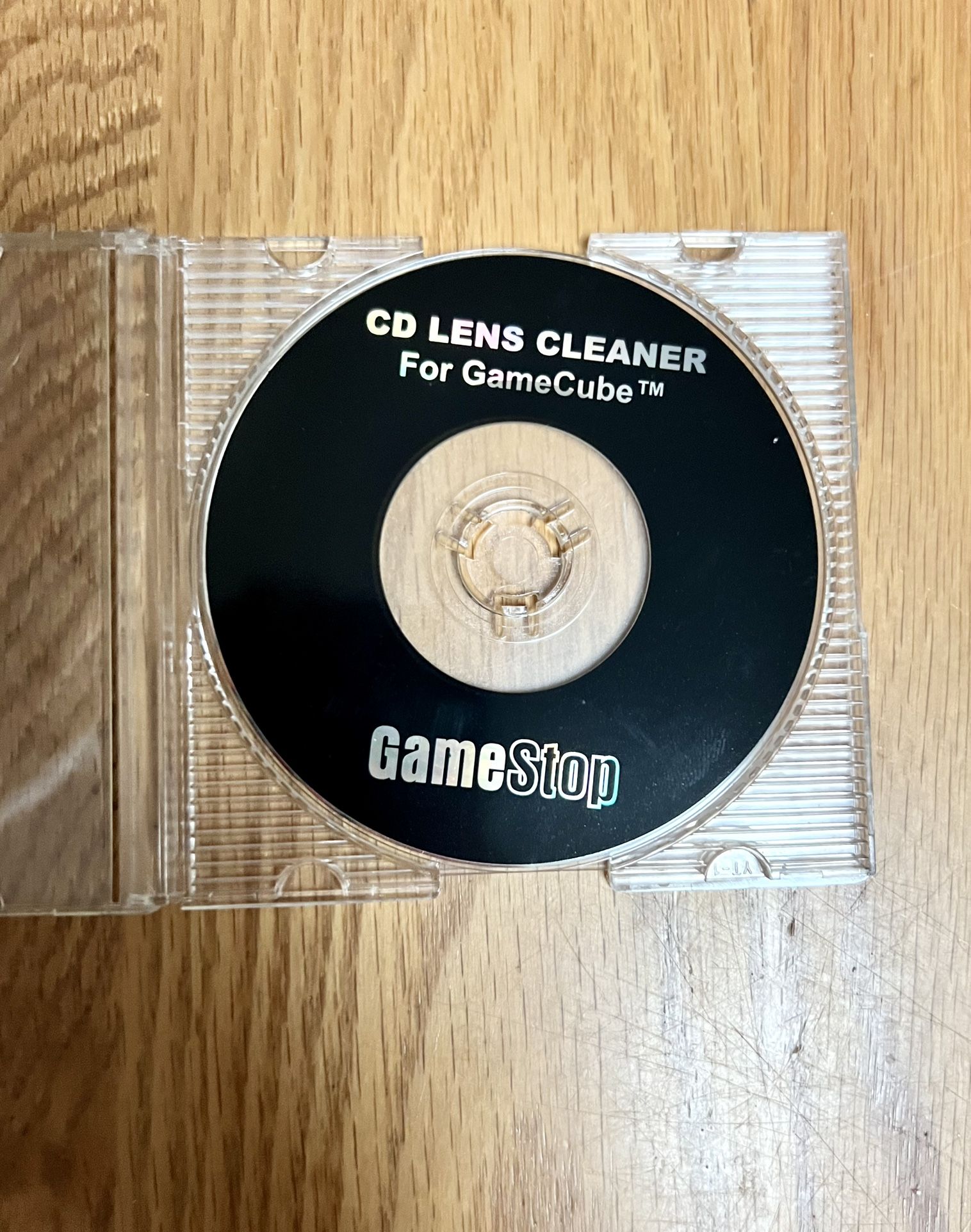 Gamestop CD Lens Cleaner for Nintendo Gamecube Original Case - Pristine Disc