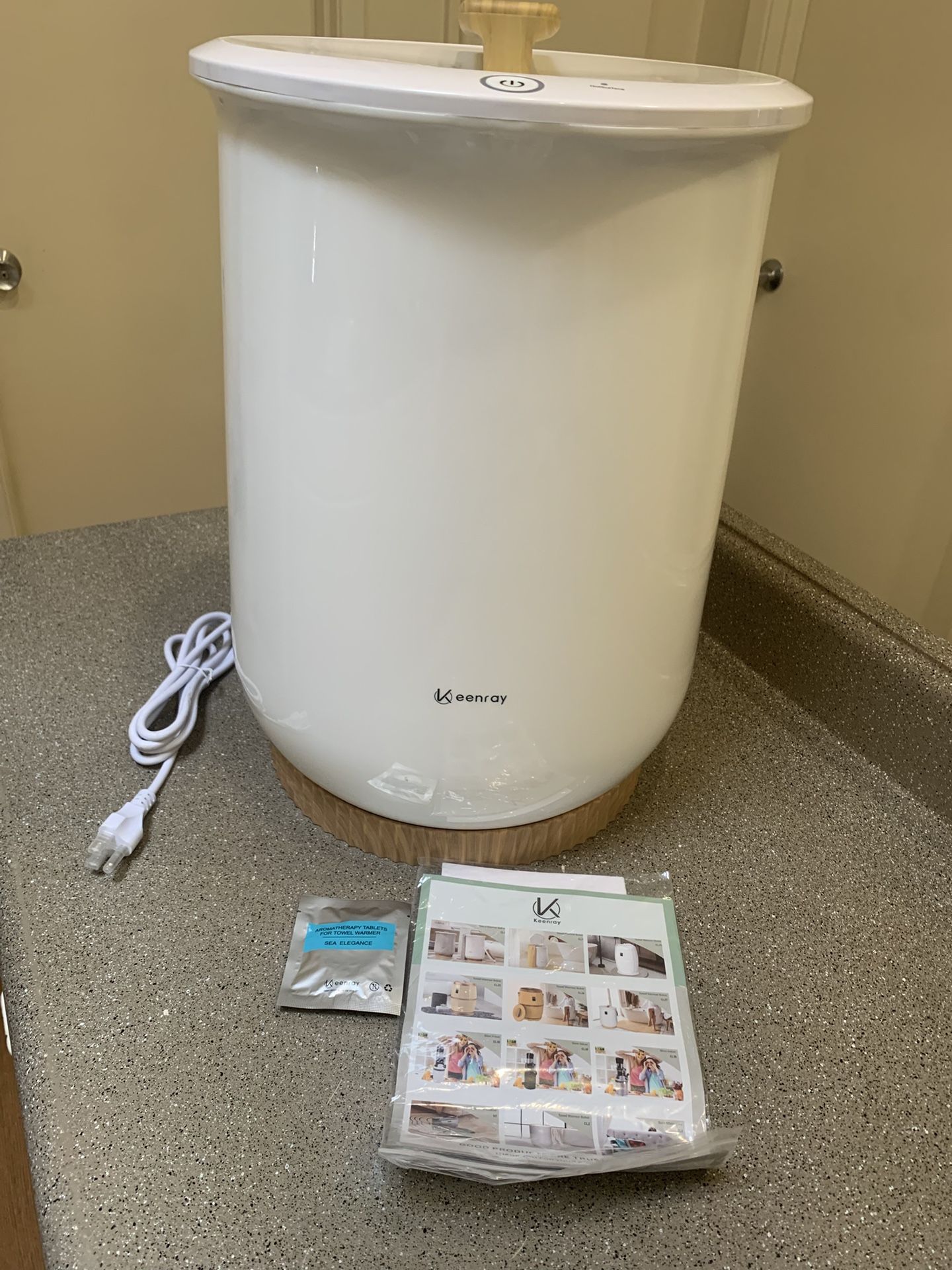 Keenray Towel Warmer, Luxury Towel Warmer Bucket, Large Towel Warmers for Bathroom