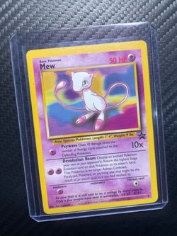 Pokémon Cards Mew  Wizards Of the Coast Promo