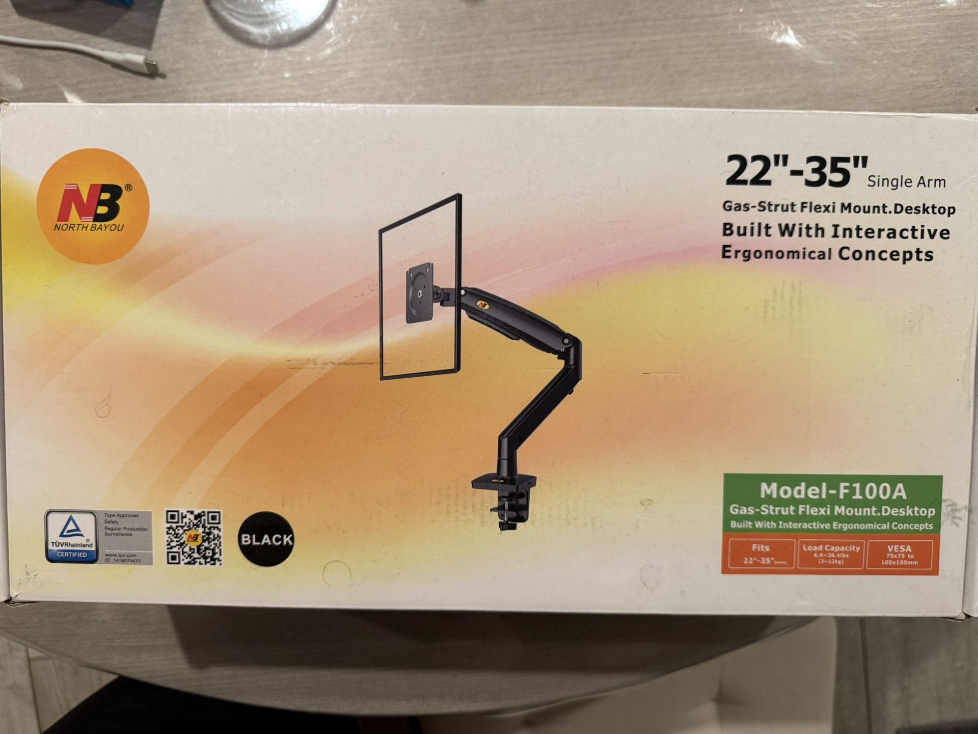 Monitor Arm For 22”-35” Monitors
