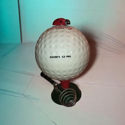 Golfer's Ice Pail Novelty Golf Ball Ice Scoop