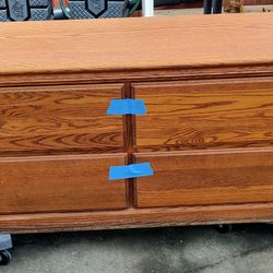 Oak Veneer Sideboard 