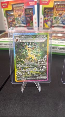 Leafeon Sir Prismatic Evolutions