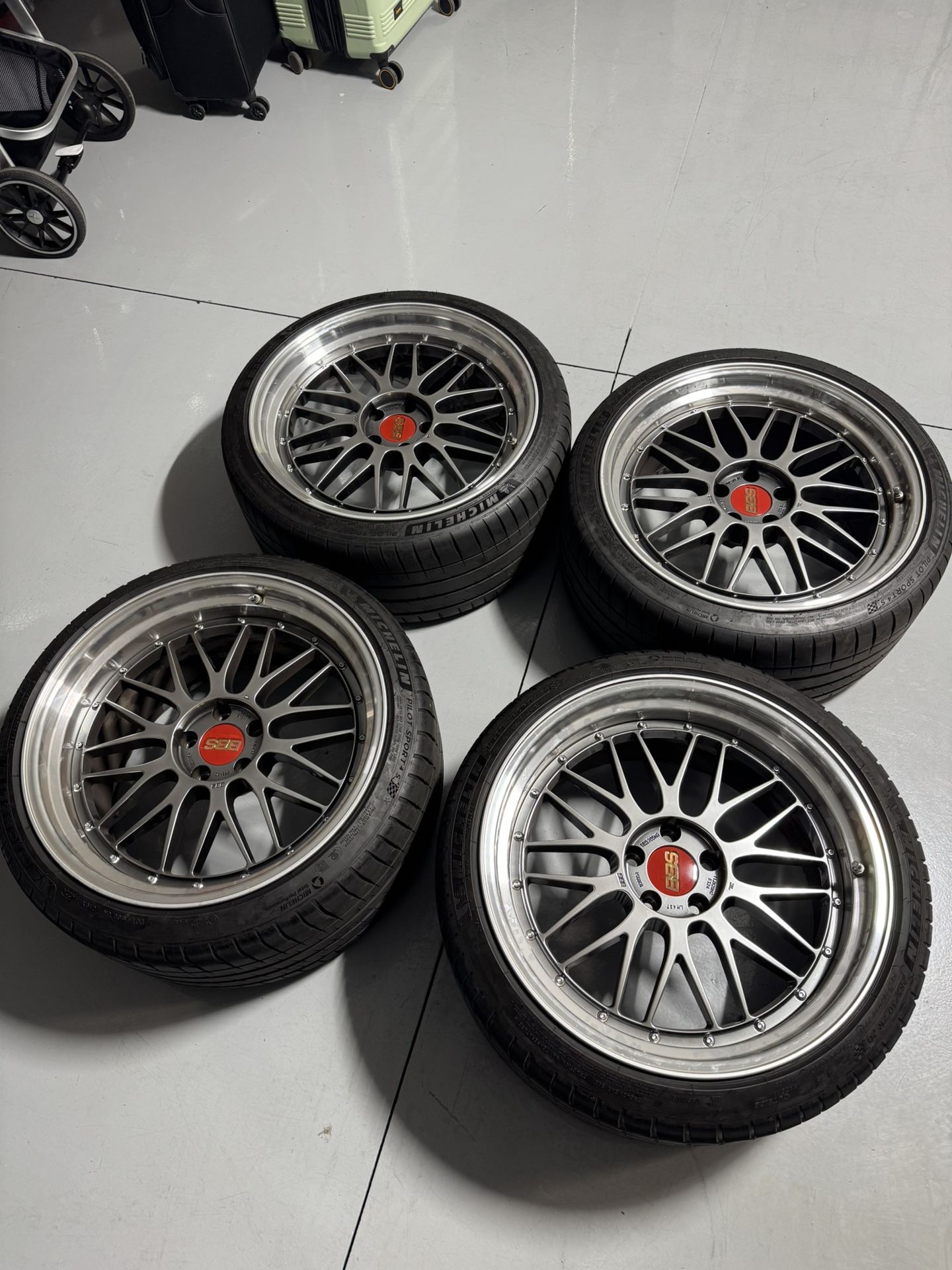 20 INCH BBS LM WHEELS
