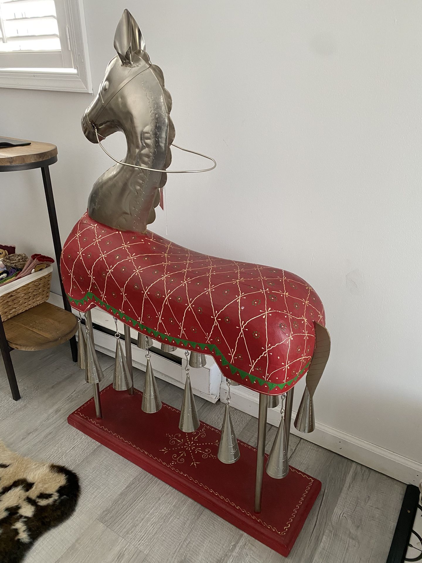 Red Horse For Decorations For $100