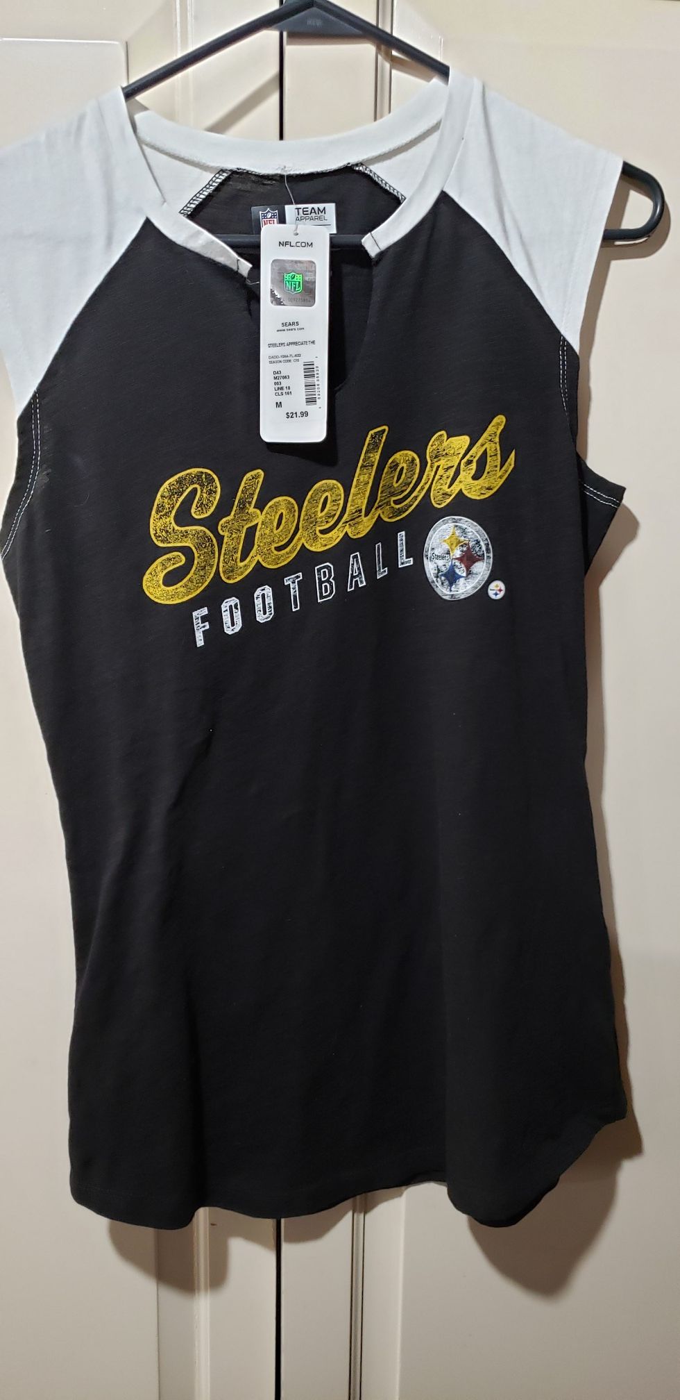 Womens Pittsburgh Steelers Shirt Size M
