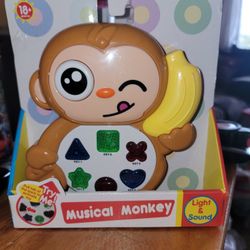 🙂NEW MUSICAL MONKEY. LIGHTS, SOUND, AND MUSIC