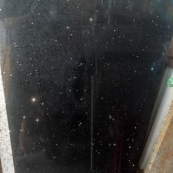 Black Star Light Quartz Counter  46x26